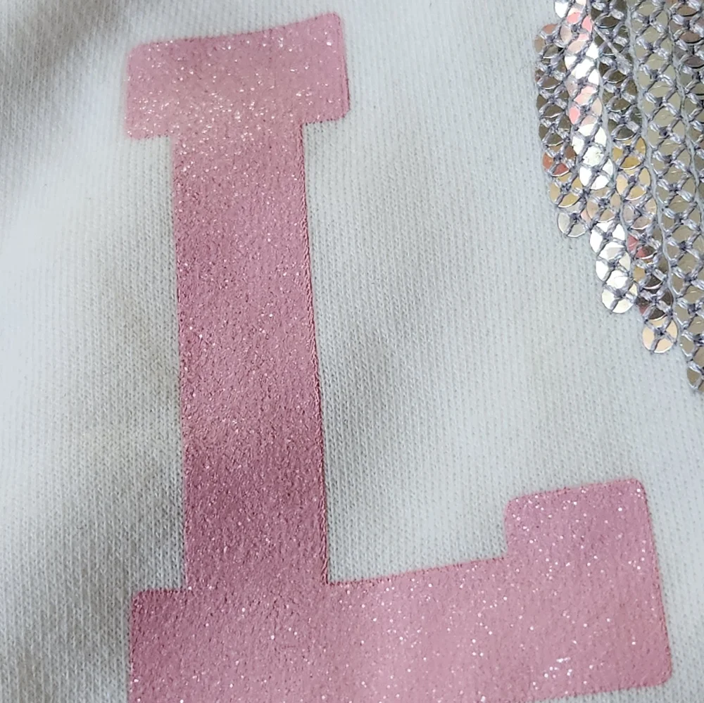 The Children's Place Unicorn/LOVE Sweatshirt/Sweatpants Set Size 18-24 months - Picture 15 of 16